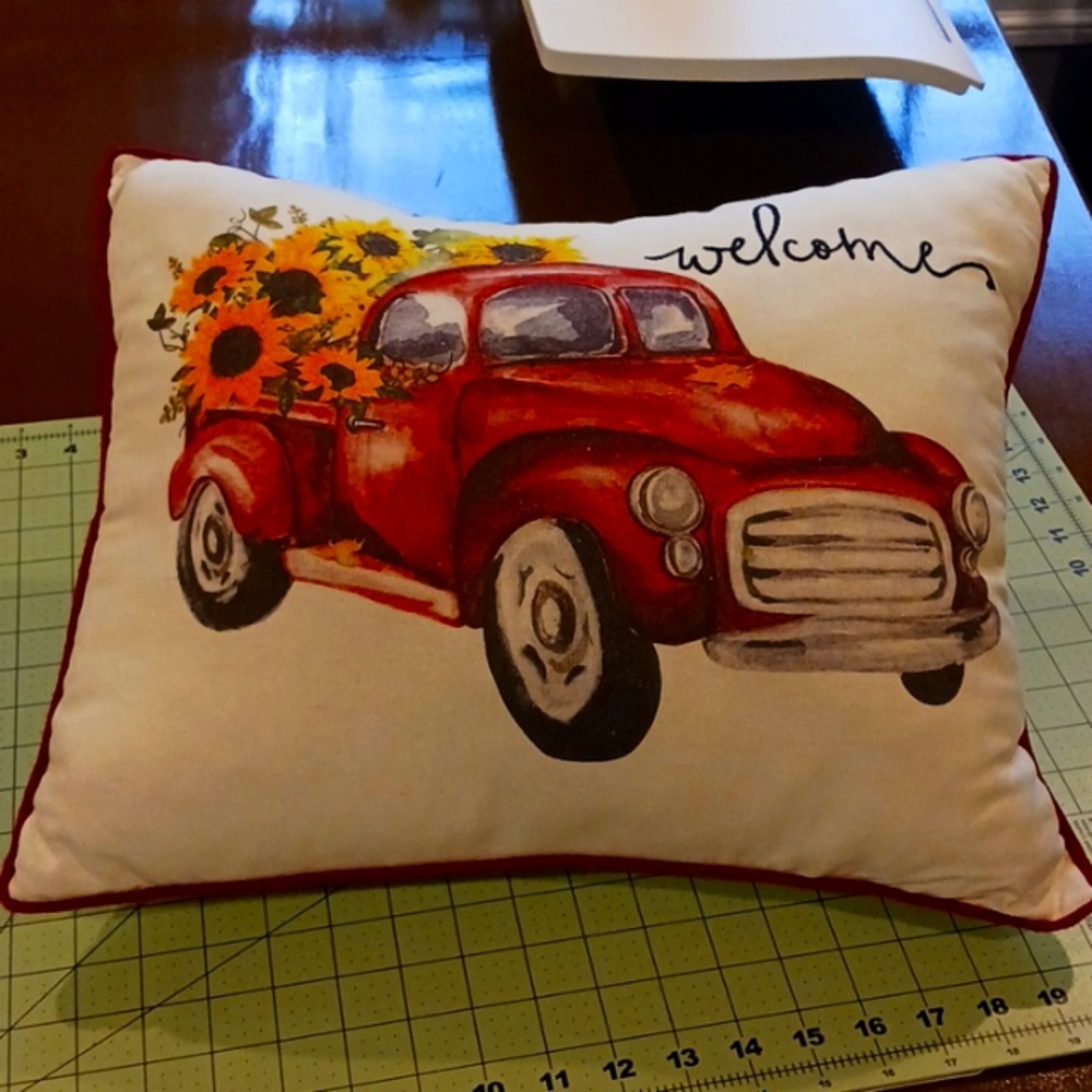 Welcome Throw Pillow